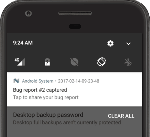 Capture and read bug reports - 图1