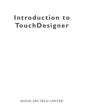 Introduction to TouchDesigner(英文)