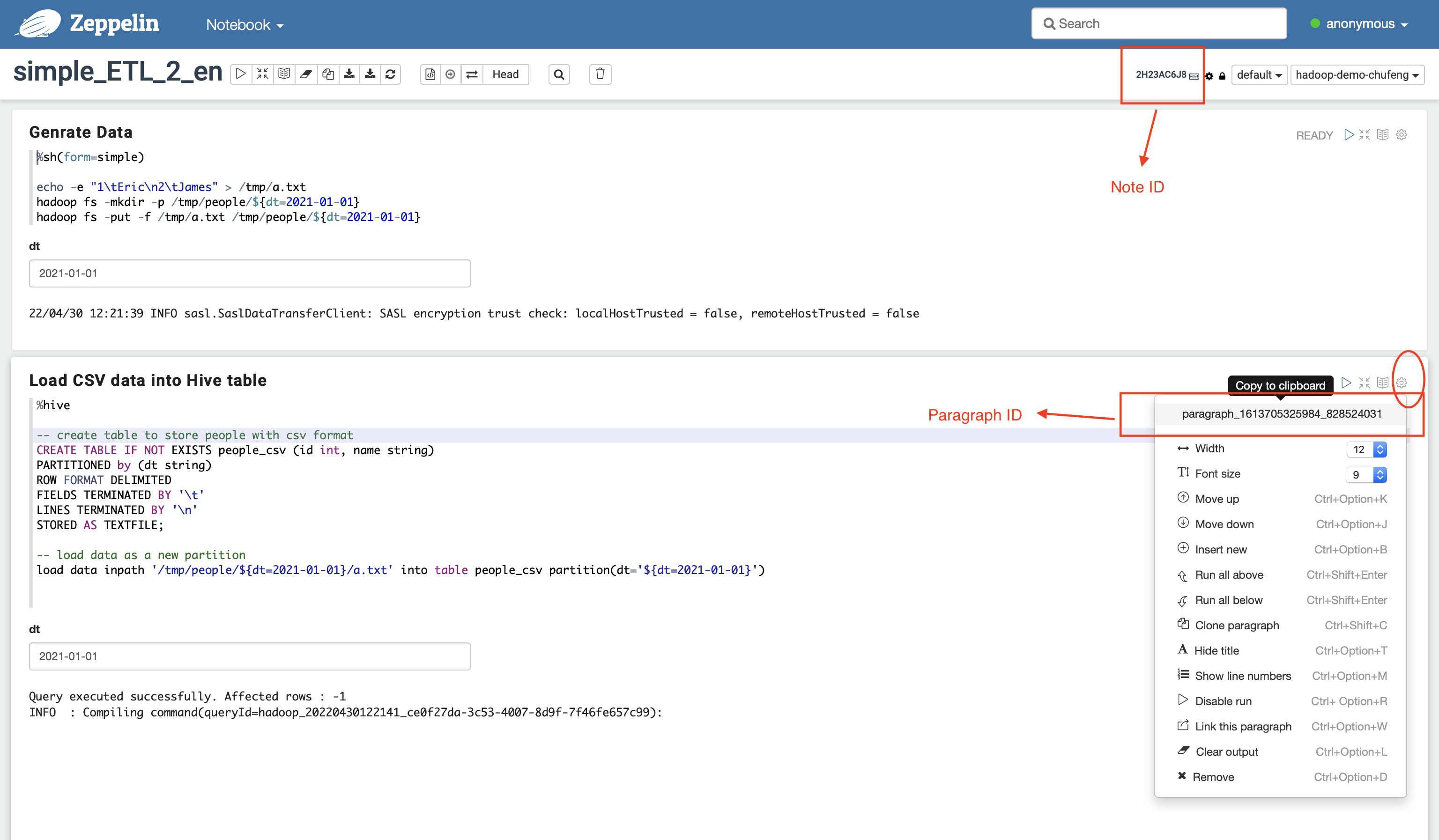 任务类型 - Apache Zeppelin - 《Apache DolphinScheduler v3.1.0 使用手册》 - 书栈网 · ...