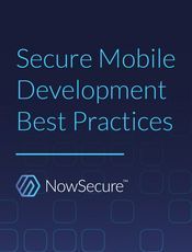 Secure Mobile Development